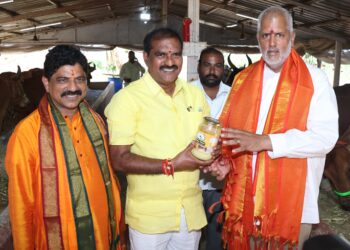 గోమాత‌పై  కూట‌మి ప్ర‌భుత్వం ప్ర‌జ‌ల్లో అవ‌గాహాన పెంపొందిస్తోంది మంత్రి నిమ్మ‌ల రామానాయుడు.