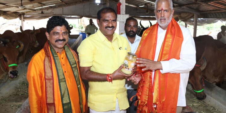 గోమాత‌పై  కూట‌మి ప్ర‌భుత్వం ప్ర‌జ‌ల్లో అవ‌గాహాన పెంపొందిస్తోంది మంత్రి నిమ్మ‌ల రామానాయుడు.