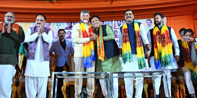 ఢిల్లీలో బిజెపి అభ్యర్థుల తరపున (ChandraBabu)చంద్రబాబు ప్రచారం..ఆప్ ప్రభుత్వంపై విమర్శలు!
