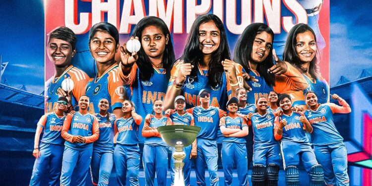 అండర్-19 మహిళల టీ20 వరల్డ్కప్లో విజయం భారత్