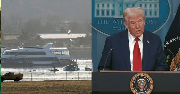 ఘోర ప్రమాదం.. గాలిలోనే విమానం, హెలికాప్టర్ ఢీ 67 మంది మృతి