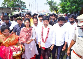 Kollu Ravindra:నూతన మధ్య విధానం ద్వారా ప్రజల ఆరోగ్యానికి పెద్దపీట వేస్తూ నాణ్యమైన మద్యాన్ని అందిస్తున్నాం