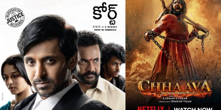 “OTTలో కోర్ట్, ఛావా దూసుకెళ్తున్నాయి – ఈ వారానికి ప్రేక్షకులకు విజువల్ ట్రీట్!”