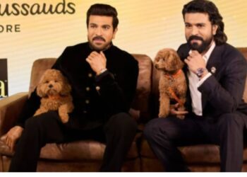 London  : రామ్ చరణ్ కు ఫ్యాన్స్ సర్ ప్రైజ్ గిఫ్ట్..!