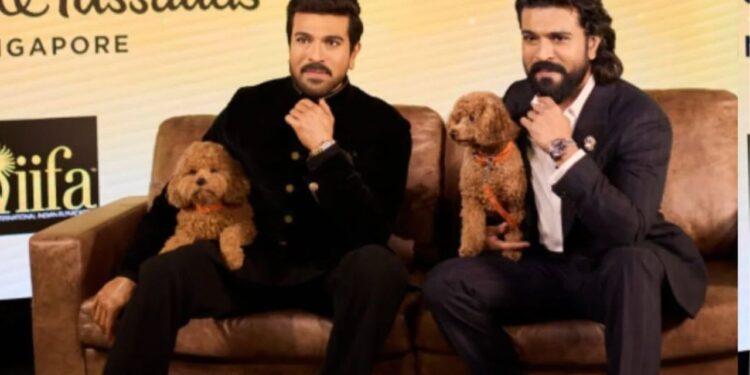 London  : రామ్ చరణ్ కు ఫ్యాన్స్ సర్ ప్రైజ్ గిఫ్ట్..!