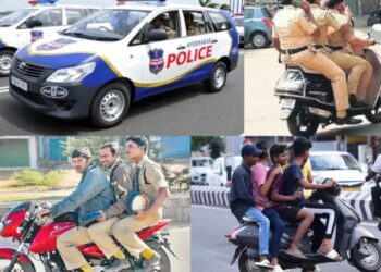 Traffic Police: పోలీసు వాహనాలపై 17,391 చలానాల పెండింగ్..రూ.68.67 లక్షల పెండింగ్..!