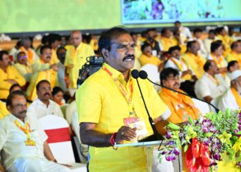 Mahanadu2025:ఆంధ్రప్రదేశ్ ని అన్నపూర్ణగా చేసేది, చేయబోయేది తెలుగుదేశమే:మంత్రి నిమ్మల