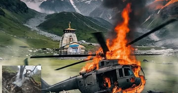 Helicopter crash: చార్ధామ్ యాత్రలో హెలికాప్టర్ ప్రమాదం.. ఐదుగురు మృతి..!