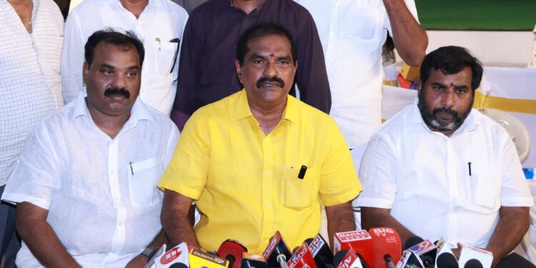 “అమరావతి మహిళలను అవమానించిన సాక్షి మీడియాపై చర్యలు తప్పవు: మంత్రి నిమ్మల రామానాయుడు