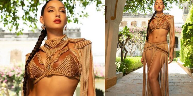 Nora Fatehi: ఎల్లోరా శిల్పంలా..!