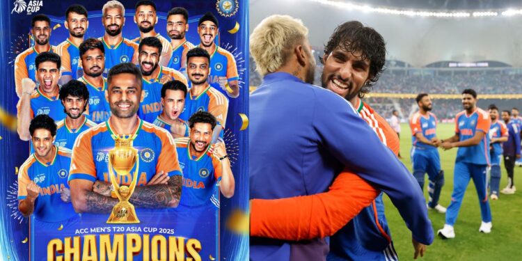 AsiaCup2025: ఫైనల్‌లో టీమ్ ఇండియా ఘన విజయం: పాక్‌ను 5 వికెట్ల తేడాతో చిత్తు చేసింది