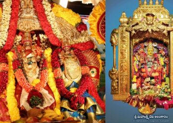 Vijayawada: ఇంద్రకీలాద్రి 5వ రోజు అలంకారం: శ్రీ మహాలక్ష్మీ దేవిగా కనకదుర్గమ్మ దర్శనం