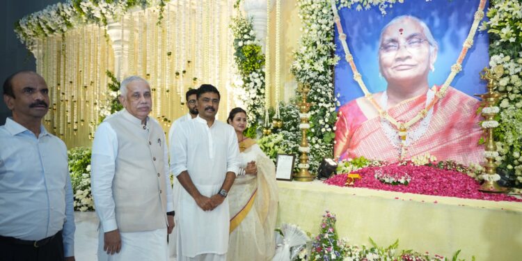 Meil: మేఘా కృష్ణారెడ్డి మాతృమూర్తి విజయలక్ష్మికి  ఘననివాళులు