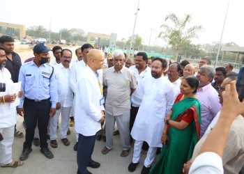 AIIMS:ఎయిమ్స్ బీబీనగర్ పనుల పురోగతిపై కేంద్రమంత్రి జి. కిషన్ రెడ్డి సమీక్ష | ఈ ఏడాది చివరికి హాస్పిటల్ పూర్తి