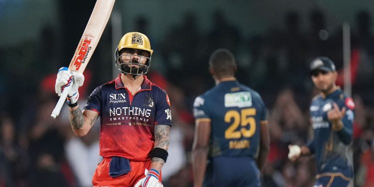 #RCB, #ViratKohli, #DevduttPadikkal, #IPL2026, #RCBvsGT, #Chinnaswamy, #Top2, #RCBFans, #CricketFever, #PlayoffsRace