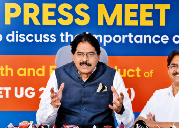 NEET2026:నీట్ యూజీ-2026 పరీక్షలు సమయానికి, అంతరాయాలు లేకుండా నిర్వహించాలి – వి. నరేంద్రబాబు విజ్ఞప్తి