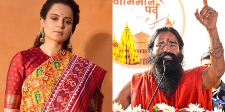 Kangana Ranaut vs Baba Ramdev