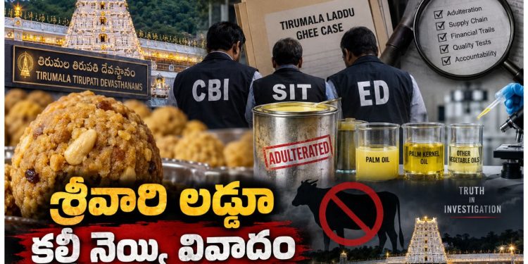 Tirumala Laddu Ghee Case, Tirupati Laddu Ghee Case, Tirumala Laddu Controversy, Tirupati Laddu Controversy, TTD Ghee Case, CBI SIT Tirumala Laddu, CBI Investigation Tirupati Laddu, Tirumala Ghee Adulteration Case, Tirupati Laddu Latest News, TTD Latest News, Tirumala Laddu CBI Investigation, Tirupati Ghee Case, ED Investigation TTD, Tirumala Laddu Case 2026, Andhra Pradesh News, Tirupati News Today