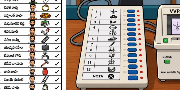 #EVM, #BallotPaper, #VVPAT, #ElectionReforms, #IndianDemocracy, #AndhraPradeshPolitics, #MunicipalElections, #OnlineVoting, #ElectionCommission, #NarasingaReddyChandamuri